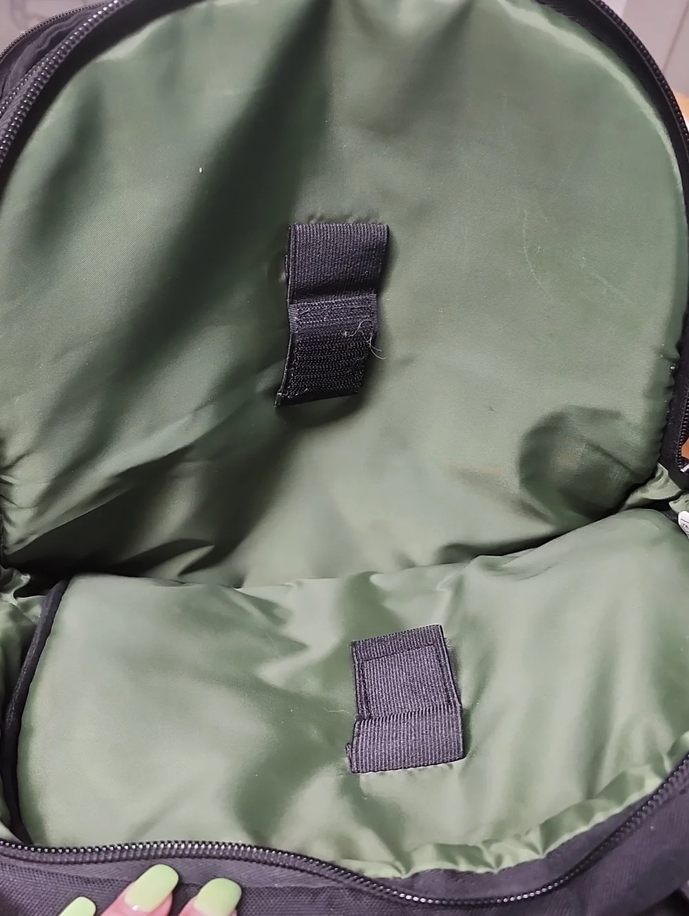 Targus Black Laptop Backpack with Lime Logo Accent